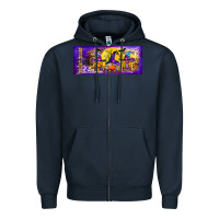 Navy spooky squad 11oz mug Zipper Hoodie - BundleAndBundleShop