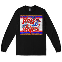Black stars and stripes tumbler Long Sleeve Tee - HRA Design Shop