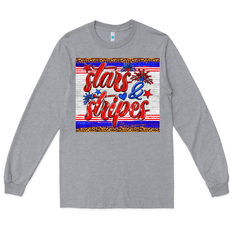 Stars And Stripes Tumbler Long Sleeve Tee by HRA Design Shop | Teevron