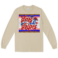 Mushroom stars and stripes tumbler Long Sleeve Tee - HRA Design Shop