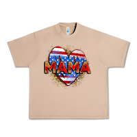 Burro American mama heart Urban Heavy Tee - Zillion Design Studio