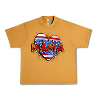 Peanut Butter American mama heart Urban Heavy Tee - Zillion Design Studio