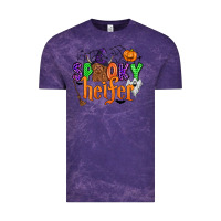 Cloud Purple spooky heifer Vintage Tee - Zillion Design Studio