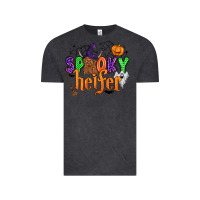 Vintage Black spooky heifer Vintage Tee - Zillion Design Studio