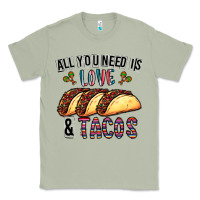 Matcha All You Need Is Love And Tacos Classic Tee - CowhideDigitalArt