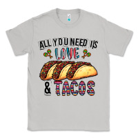 Moon Dust All You Need Is Love And Tacos Classic Tee - CowhideDigitalArt