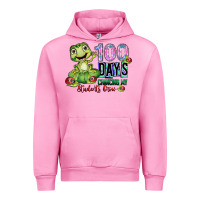Fuchsia Pink 100 days chancing my students crow Urban Hoodie - SublimationCraftShop
