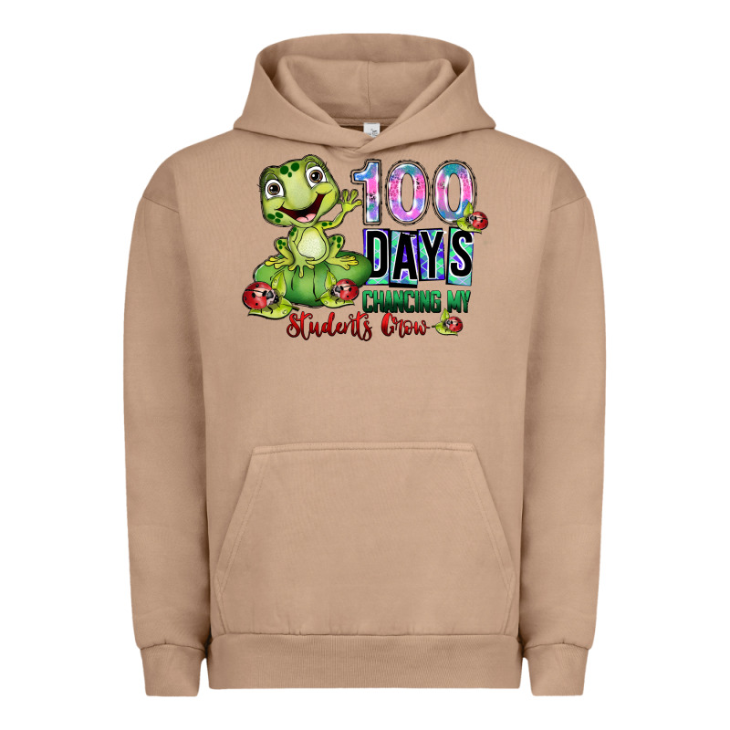 100 Days Chancing My Students Crow Urban Hoodie by SublimationCraftShop | Teevron