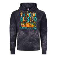 Cloud Black Thankful blessed and kind of a mess Vintage Hoodie - RanaPortraitStore
