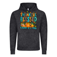 Vintage Black Thankful blessed and kind of a mess Vintage Hoodie - RanaPortraitStore