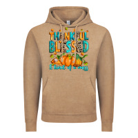 Vintage Coffee Thankful blessed and kind of a mess Vintage Hoodie - RanaPortraitStore