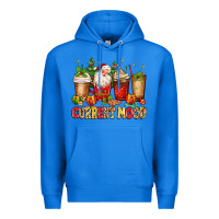 True Royal Christmas Santa coffee cups current mood Premium Hoodie - MaliasSmallBusiness