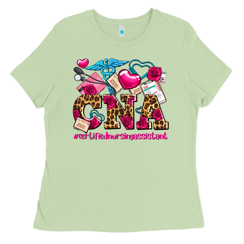 Valentines Day Cna Certified Nursing Assistant Ladies Tee by AdoDesignShop | Teevron