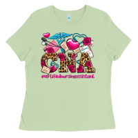 Matcha valentines day cna certified nursing assistant Ladies Tee - AdoDesignShop