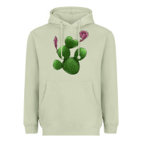 Matcha heart cactus Heavyweight Hoodie - Jasminsmagicworld