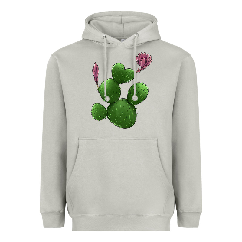 Heart Cactus Heavyweight Hoodie by Jasminsmagicworld | Teevron