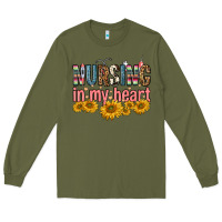 Nursing In My Heart Long Sleeve Tee | Teevron