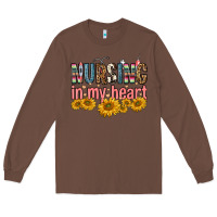 Chestnut nursing in my heart Long Sleeve Tee - FaDigitalArtStudio