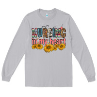 Moon Dust nursing in my heart Long Sleeve Tee - FaDigitalArtStudio