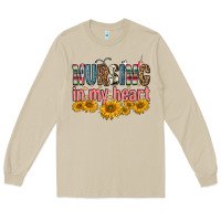 Mushroom nursing in my heart Long Sleeve Tee - FaDigitalArtStudio