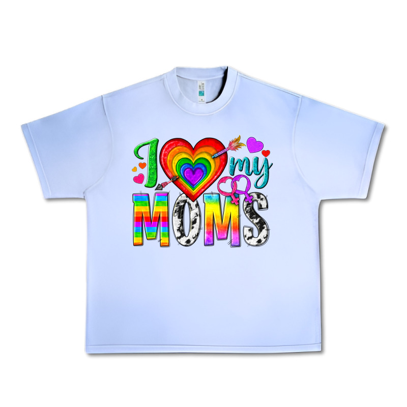 I Love My Moms Urban Heavy Tee by texasbilliewilder | Teevron