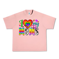 Salmon i love my moms Urban Heavy Tee - texasbilliewilder