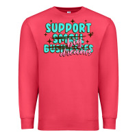 Cardinal support small businesses big dreams Premium Sweatshirt - MaliasSmallBusiness
