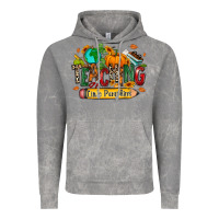 Cloud Rock Teaching little pumpkins Vintage Hoodie - RanaPortraitStore