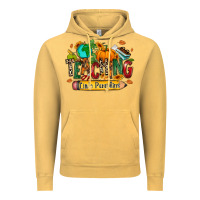 Vintage Mustard Teaching little pumpkins Vintage Hoodie - RanaPortraitStore