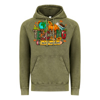 Vintage Olive Teaching little pumpkins Vintage Hoodie - RanaPortraitStore