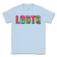 Dusty Blue lgbtq Classic Tee - HRA Design Shop