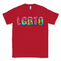 Red lgbtq Classic Tee - HRA Design Shop