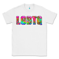 White lgbtq Classic Tee - HRA Design Shop