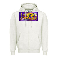 Oatmeal Heather spooky squad mug Zipper Hoodie - BundleAndBundleShop