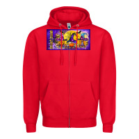Red spooky squad mug Zipper Hoodie - BundleAndBundleShop