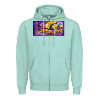Spooky Squad Mug Zipper Hoodie | Teevron