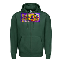 Sports Green spooky squad mug Zipper Hoodie - BundleAndBundleShop