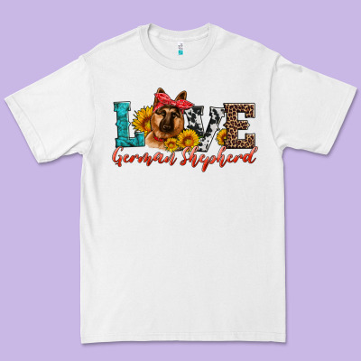 Love German Shepherd Premium Tee Designed By Artiststas