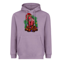 Lavender christmas rooster Heavyweight Hoodie - BarkalooDesign