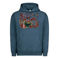 Pigment Midnight Navy Noel Urban Hoodie - SublimationCraftShop