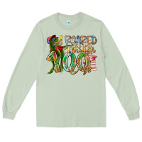 Matcha i roared my way through 100 days Long Sleeve Tee - RacoonDesign