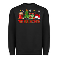 Black 'tis the season christmas Heavyweight Sweatshirt - Zillion Design Studio