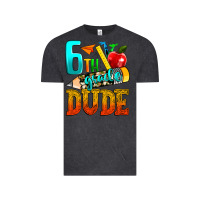 Vintage Black 6th grade dude Vintage Tee - texasbilliewilder