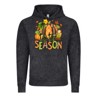 Vintage Black Tis' the season Fall American Football Vintage Hoodie - RanaPortraitStore