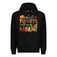 Black my favorite call me nana Premium Hoodie - MaliasSmallBusiness