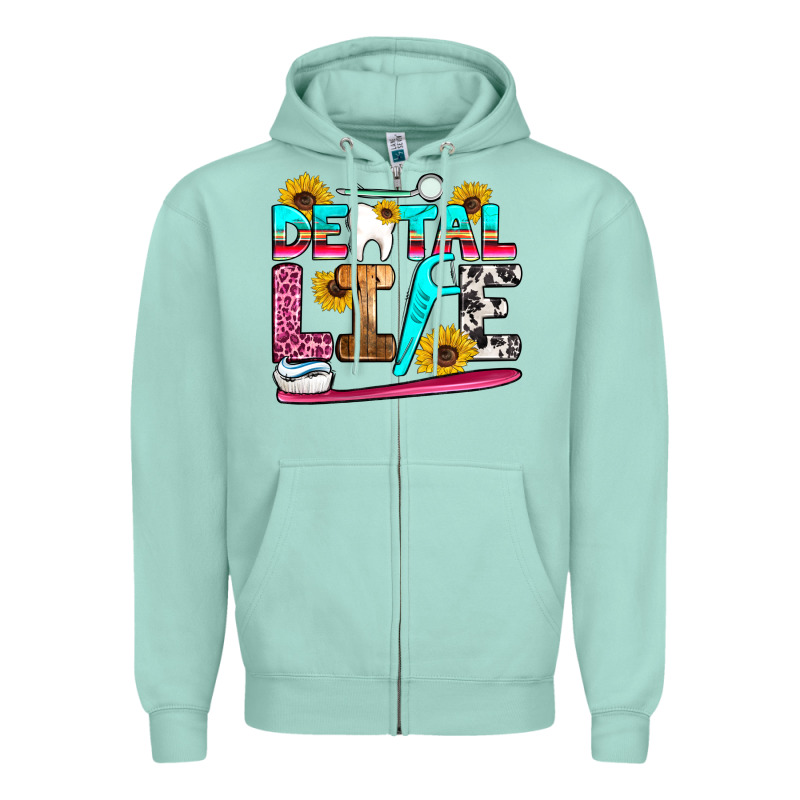 Dental Life Zipper Hoodie by Artiststas | Teevron