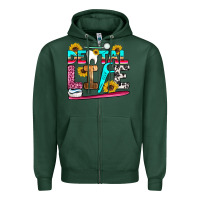 Sports Green dental life Zipper Hoodie - Artiststas