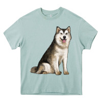 Arona Alaskan Malamute Dog Heavy Core Tee - LillyAllenDesigns