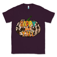 Plum happy fall yall Classic Tee - RacoonDesign