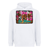 White be mine valentine's day cow Heavyweight Hoodie - Jasminsmagicworld